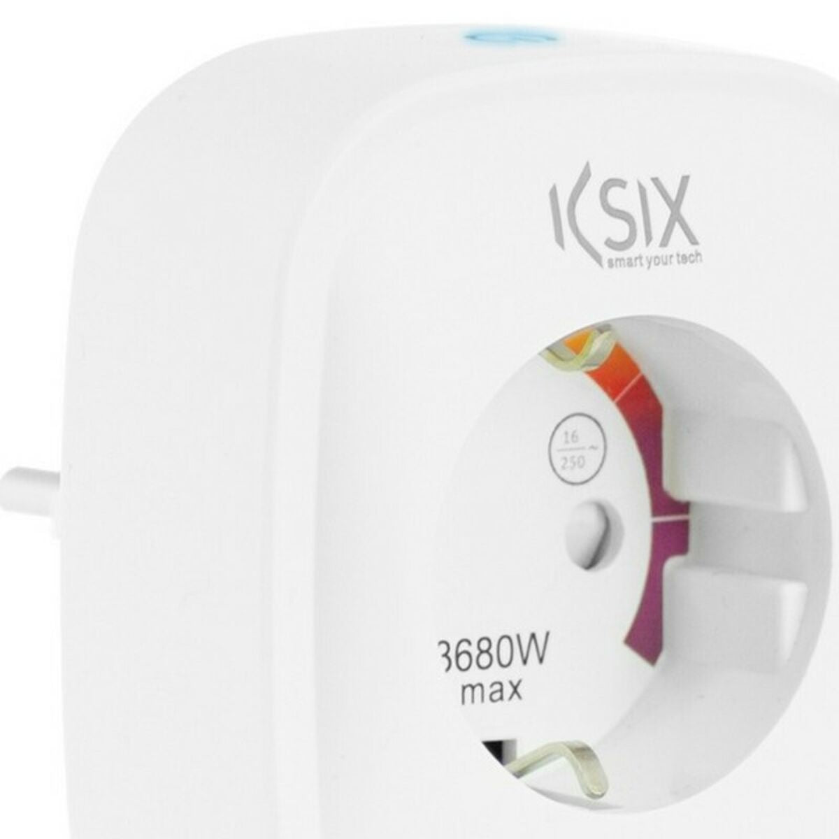 Smart Plug KSIX Smart Energy Slim WIFI 250V White-13